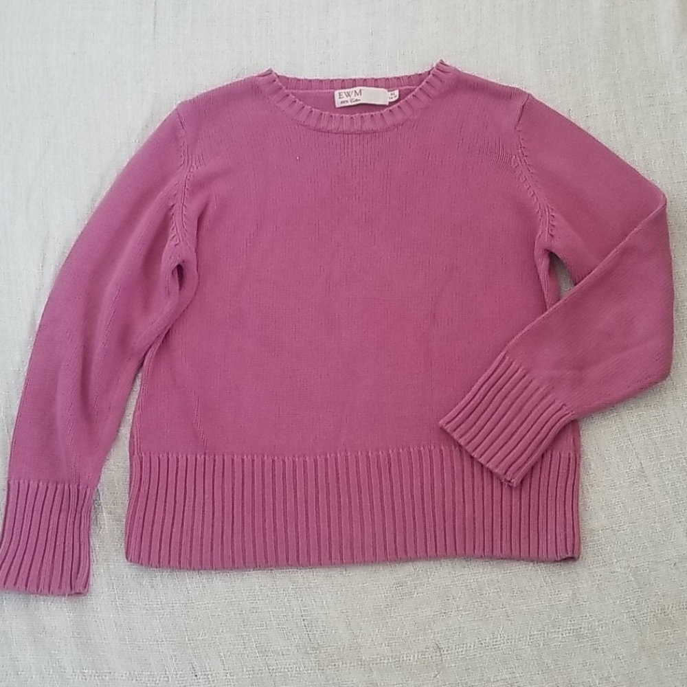 Vintage Pink Cotton Sweater